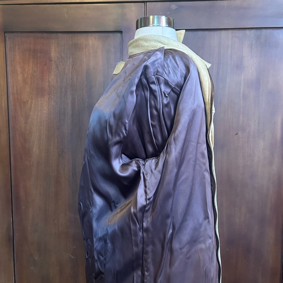 40s 50s Natural Tanned Deerskin Fringe Jacket S - Picture 11 of 14